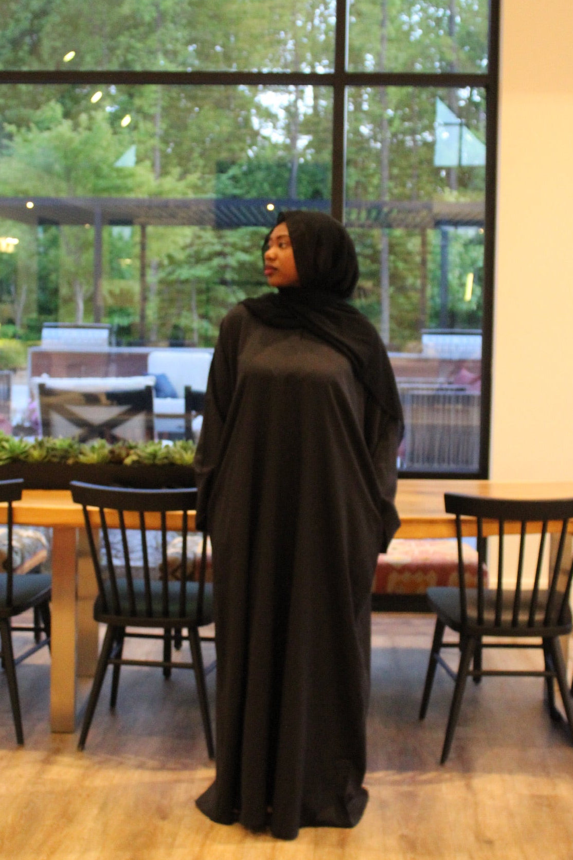 Lina Linen Abaya